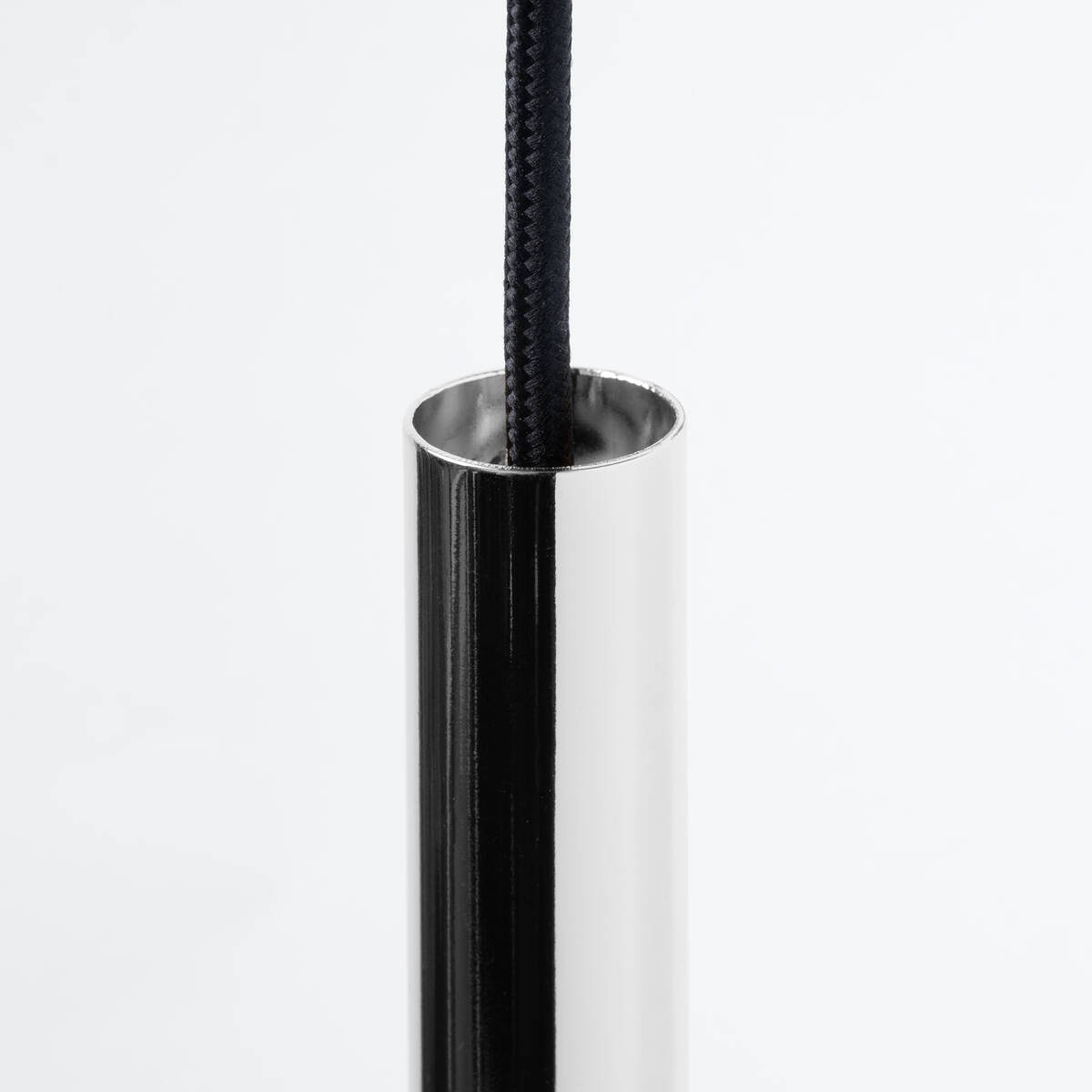 Suspension lumineuse PASTELO 1 G9 - noir/chrome