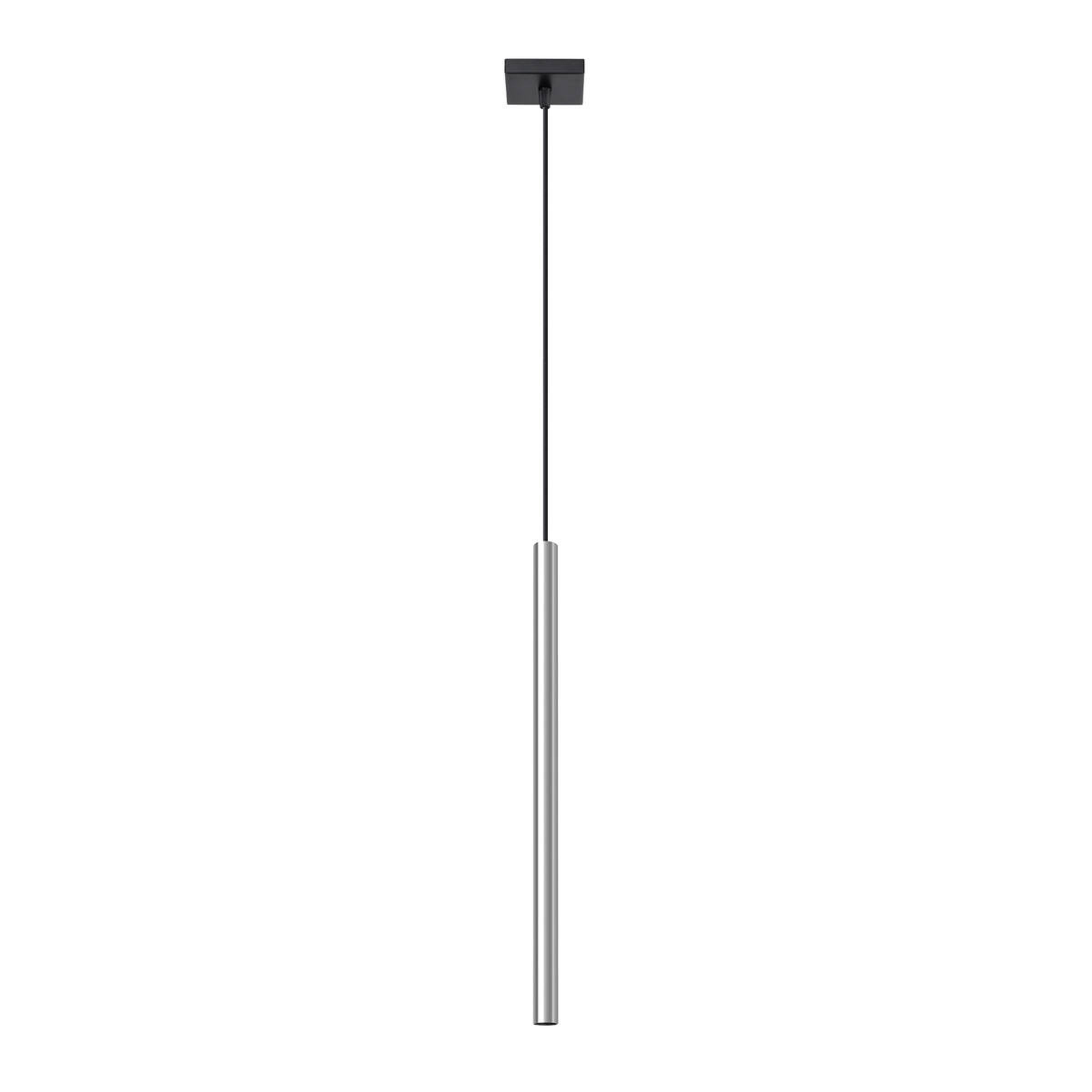 Suspension lumineuse PASTELO 1 G9 - noir/chrome