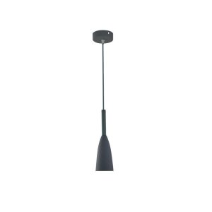 Suspension lumineuse SOLIN E27 gris
