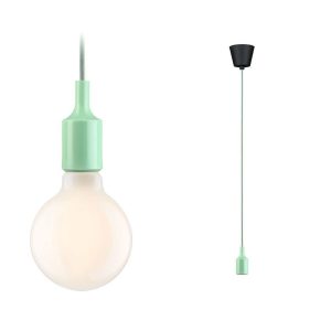Suspension Neordic KETIL E27 IP20 - vert clair