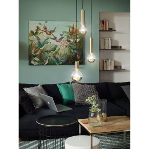 Suspension NEORDIC KINE E27 - laiton