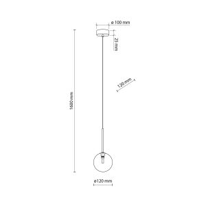 Suspension NILOS G9 - noir/transparent