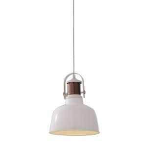 Suspension NOOR E27 - blanche