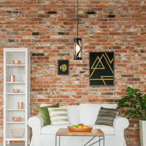 Suspension OBERON E14 - couleur bronze