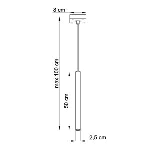 Suspension PASTELO 1 G9 - blanc
