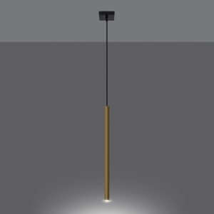 Suspension PASTELO 1 G9 - noir/doré brillant