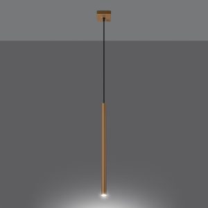 Suspension PASTELO 1 G9 - noir/or