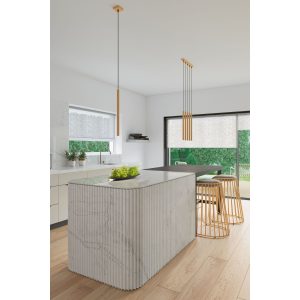 Suspension PASTELO 1 G9 - noir/or