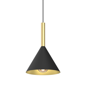 Suspension PERU Ø21cm E27 - noir/doré