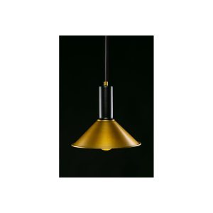 Suspension PRIVE E27 - noir/doré