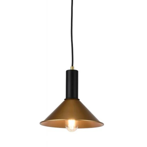 Suspension PRIVE E27 - noir/doré