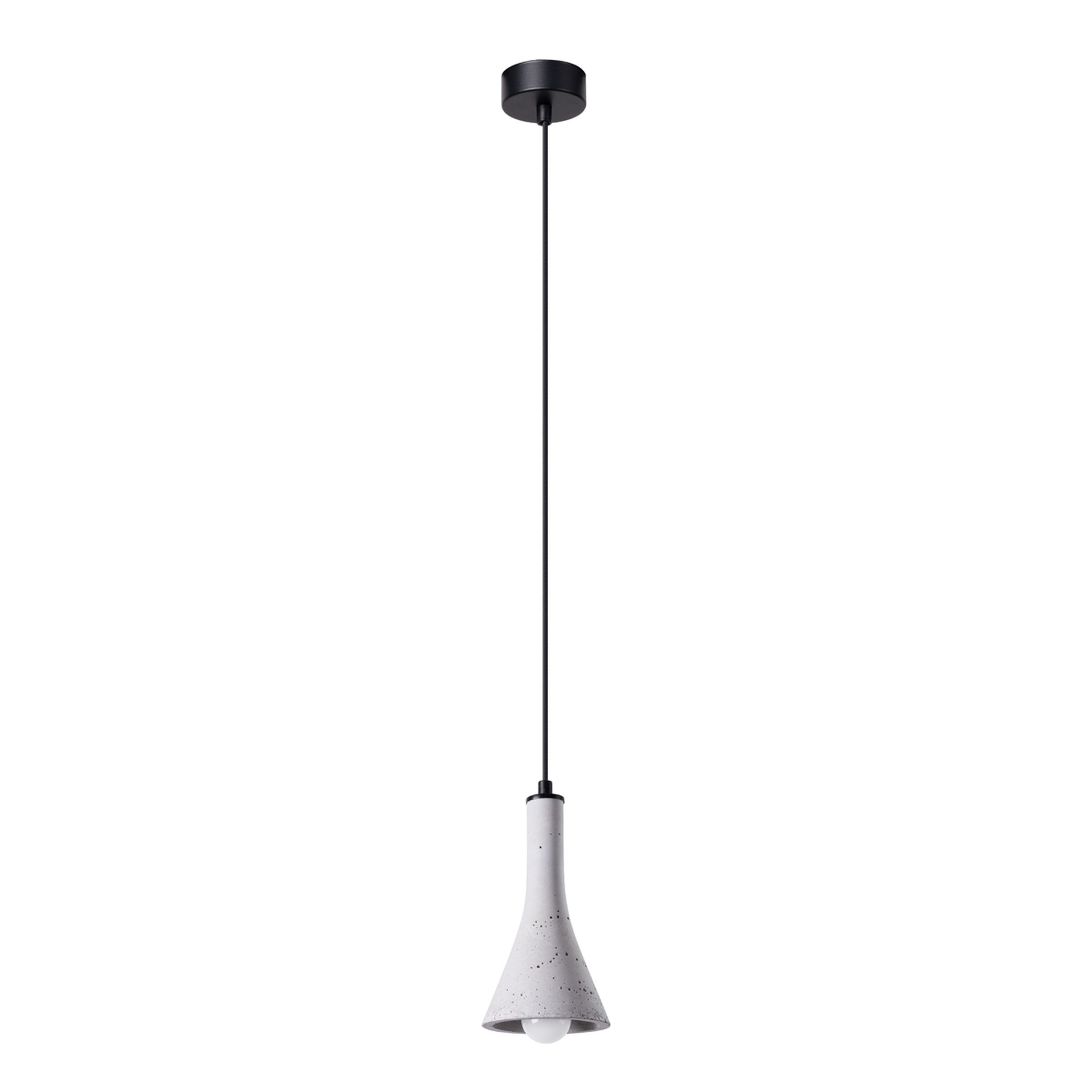 Suspension REA E14 - gris/noir