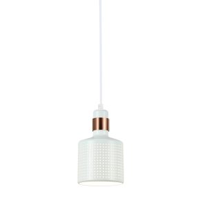 Suspension RESTENZA E27 - couleur blanche