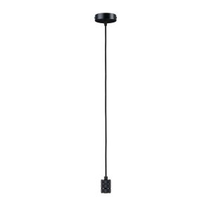 Suspension sans abat-jour Neordic TILLA E27 - gris graphite et noir