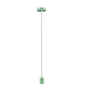 Suspension sans abat-jour Neordic TILLA E27 - vert clair