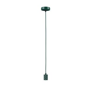 Suspension sans abat-jour Neordic TILLA E27 - vert foncé