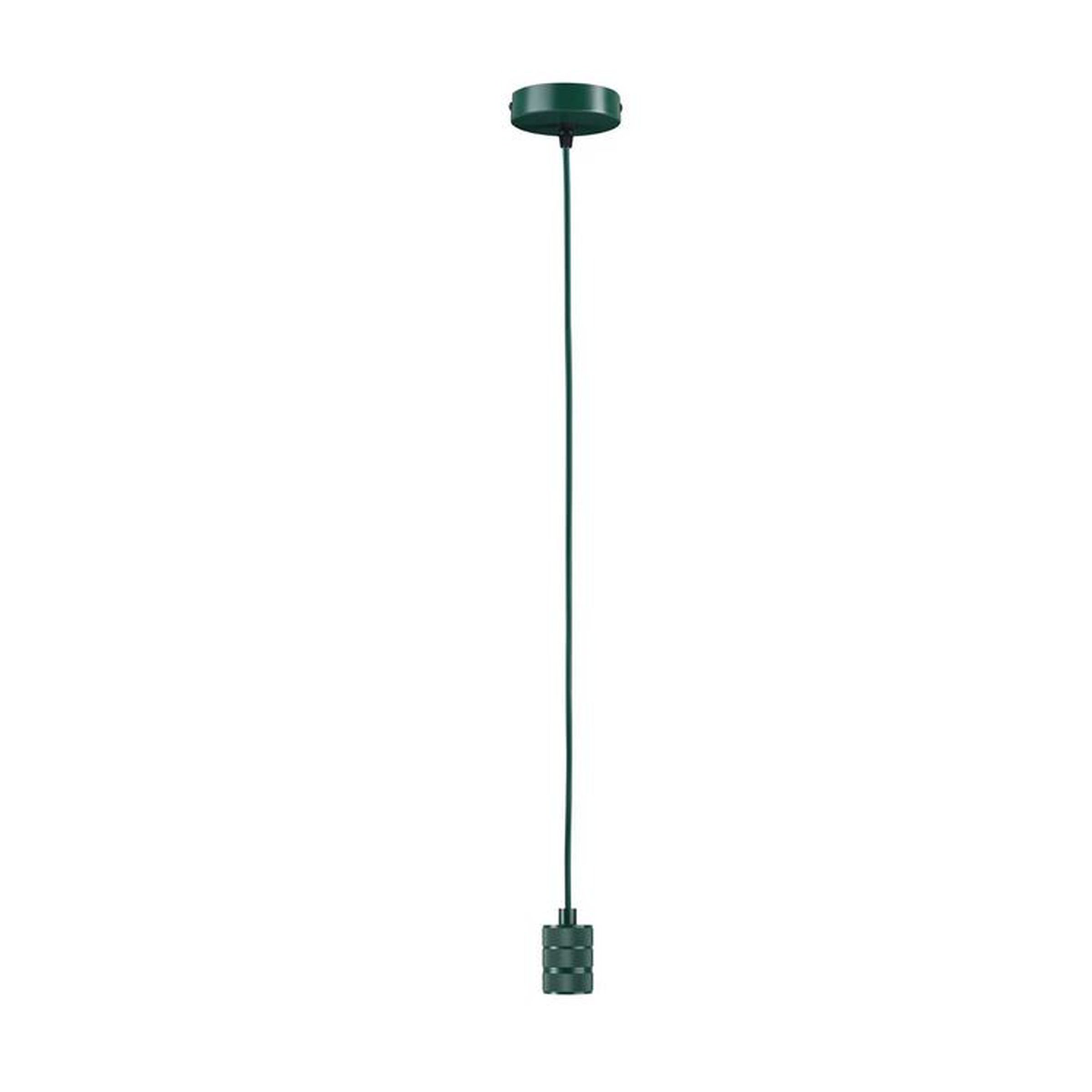 Suspension sans abat-jour Neordic TILLA E27 - vert foncé