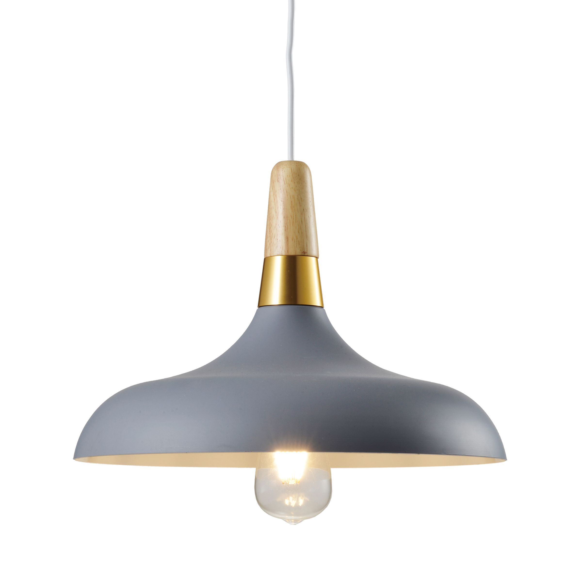 Suspension SKANDI E27 - gris