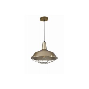 Suspension SOLEN2 E27 - noir/or