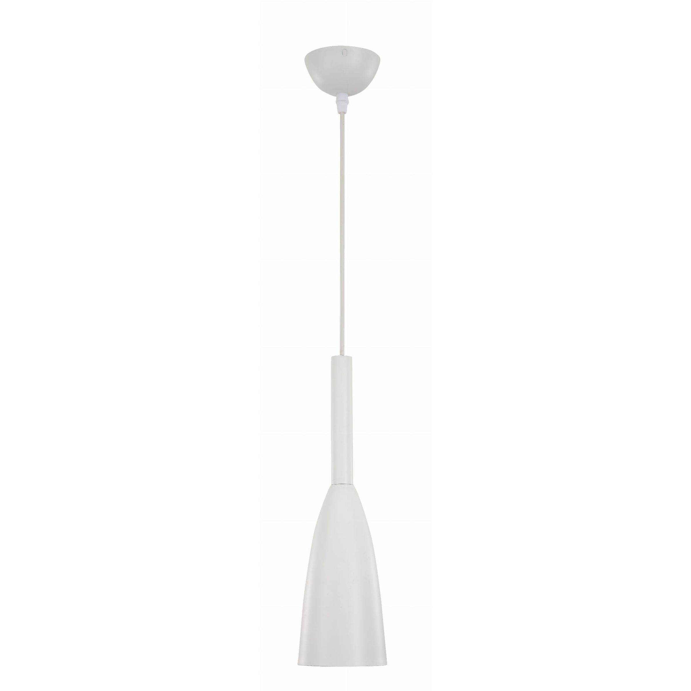 Suspension SOLIN E27 blanche