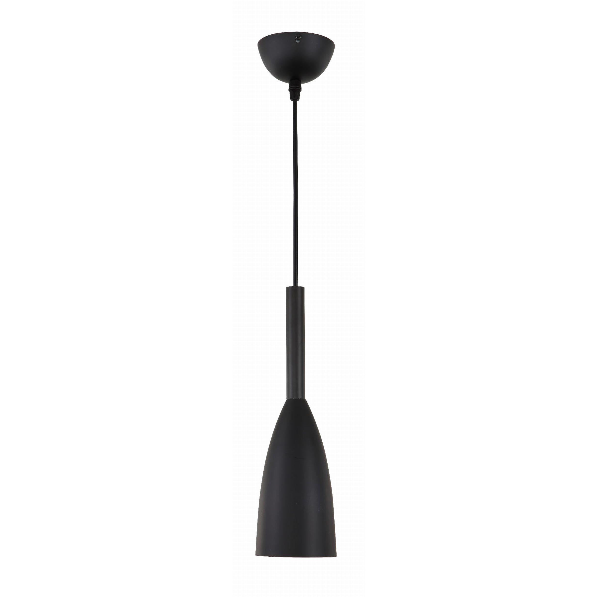 Suspension SOLIN E27 noire