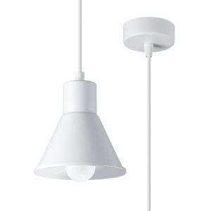 Suspension TALEJA E27 - blanc
