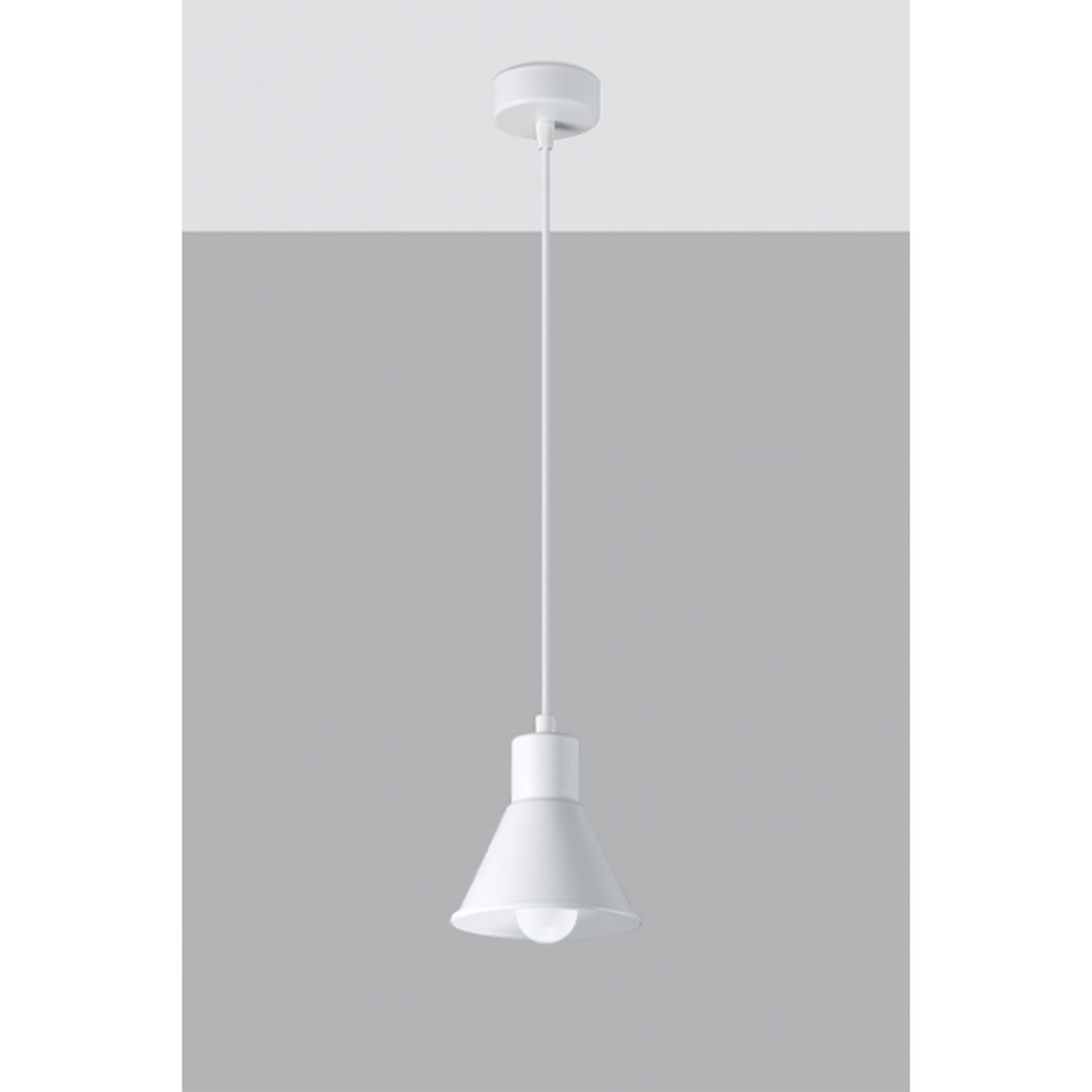 Suspension TALEJA E27 - blanc