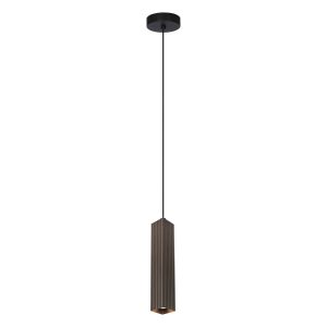 Suspension TECNO GU10 - noir/marron