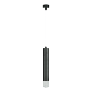 Suspension TUBI GU10 - noir/translucide