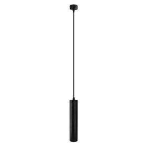Suspension tubulaire longue ronde OHN-ZC GU10 noire