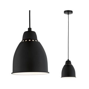Suspension végétale Neordic HILLA E27 - noir