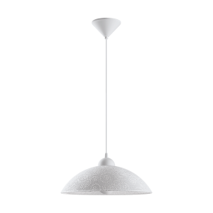 Suspension VETRO 96071 E27 - blanc