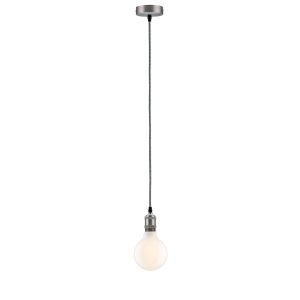 Zwis Neordic ELDAR E27 - gris/nickel satiné