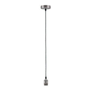 Zwis Neordic ELDAR E27 - gris/nickel satiné