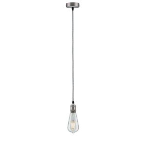 Zwis Neordic ELDAR E27 - gris/nickel satiné