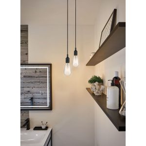 Zwis Neordic KETIL E27 IP44 - noir